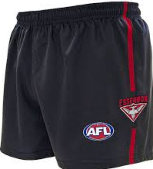 Essendon Bombers Mens Replica Logo Footy Shorts