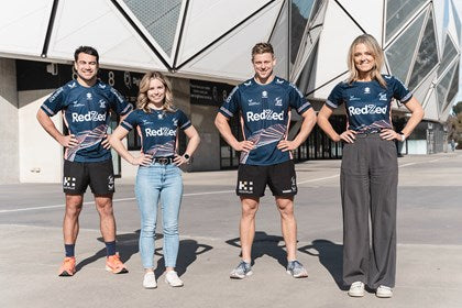 Melbourne Storm 2022 Women in League Warm up Tee - Men's