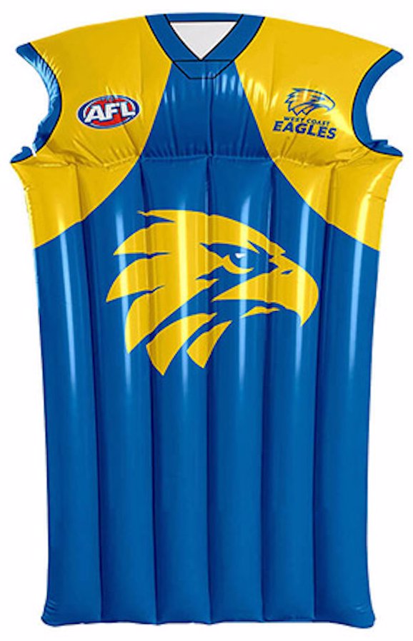 West Coast Eagles Pvc Inflatable Lilo