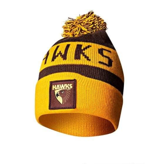 Hawthorn Hawks Bar Beanie