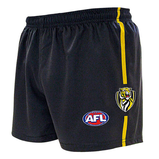 Richmond Tigers Youths Replica Logo Footy Shorts