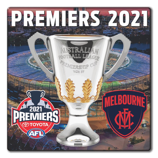 STOCTAKE SALE             2021 AFL Premiership Demons Commemorative Coaster