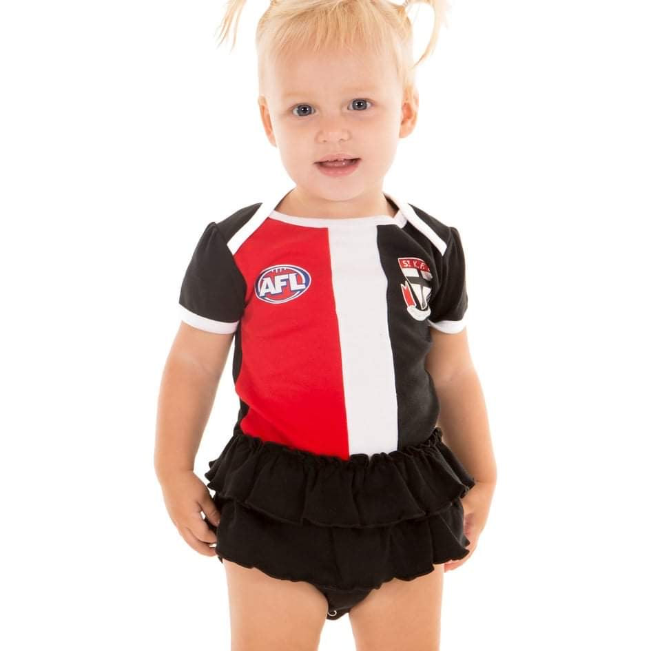 St Kilda Girls tutu Footysuit