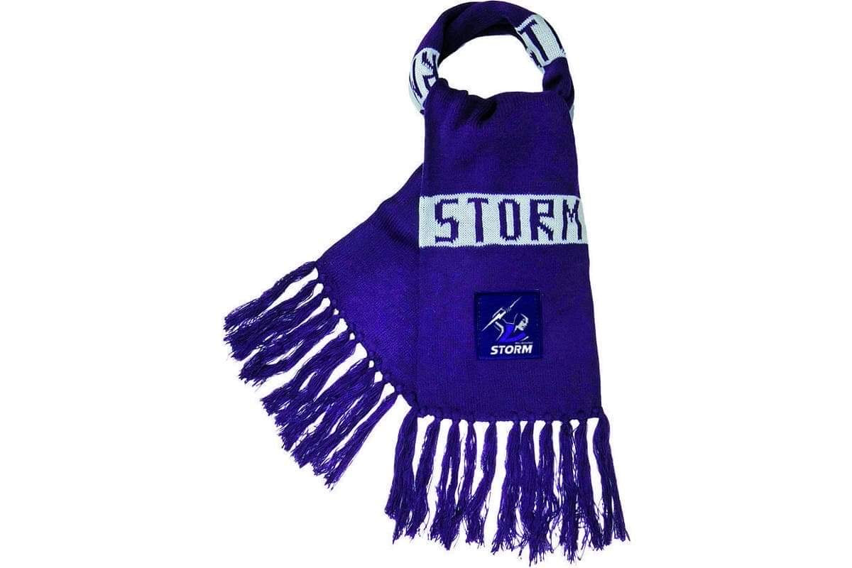 BLACK FRIDAY SALE SALE SALE Melbourne Storm Bar Scarf NRL