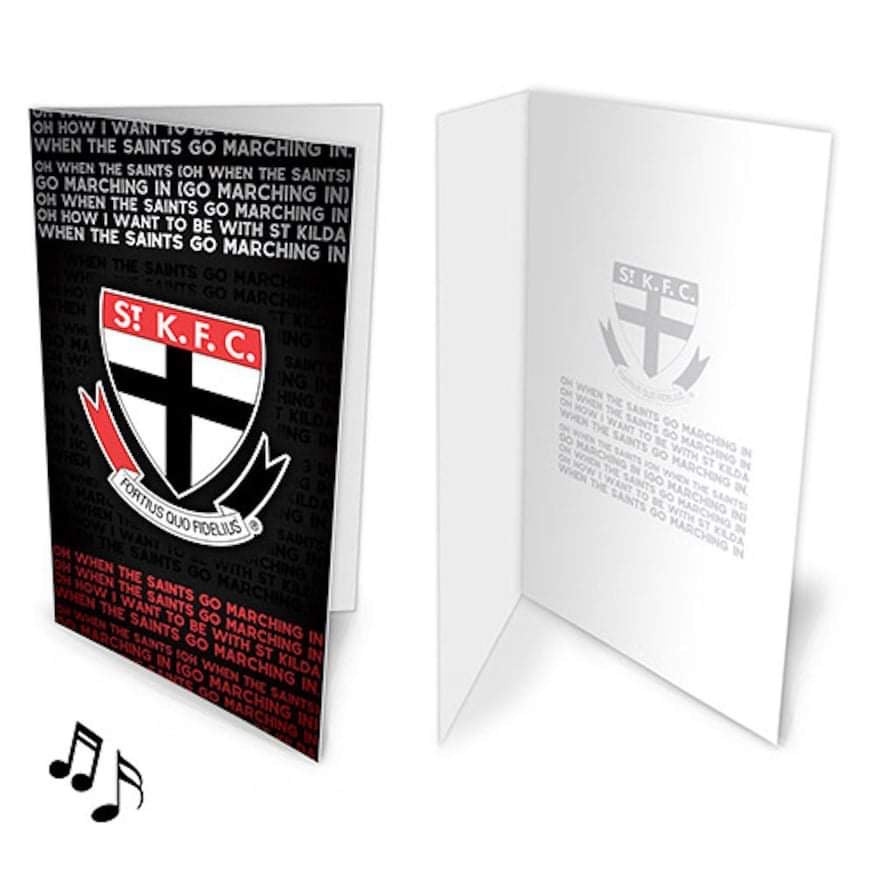 AFL Team Musical Greeting Cards