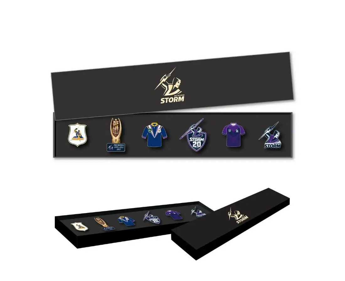 Melbourne Storm Logo Pin Set