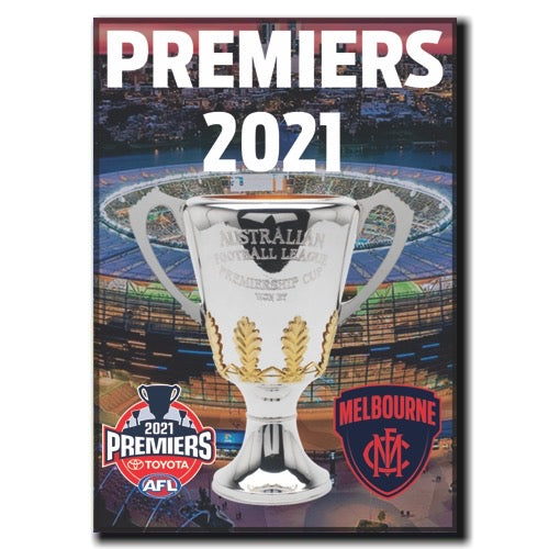 STOCTAKE SALE            2021 AFL Premiership Melbourne Demons Magnet