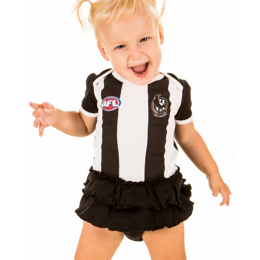 Collingwood Magpies Girls Footysuit