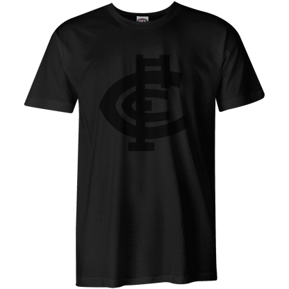 Carlton Blues Mens Stealth Black Tee