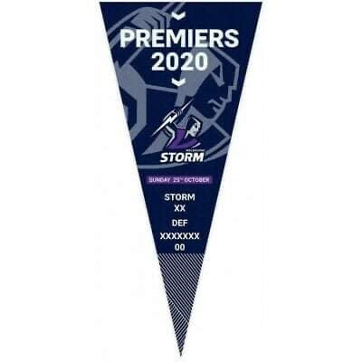 Melbourne Storm 2020 Premiers Pennant