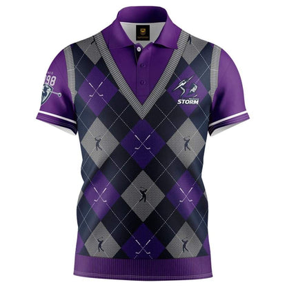 Melbourne Storm NRL "Fairway" Golf Polo Shirts