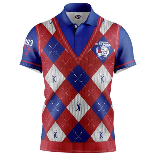 Western Bulldogs "Fairway" Golf Polo Shirts