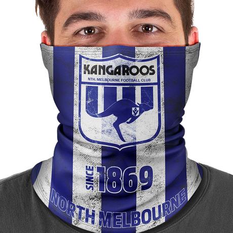 North Melbourne multi-purpose bandanna