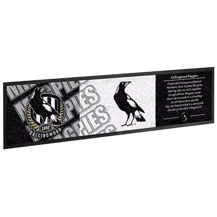 Collingwood Magpies Team Song Bar Runner