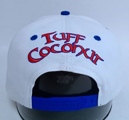 Samoa Baseball Cap White Leaf Snapback Cap