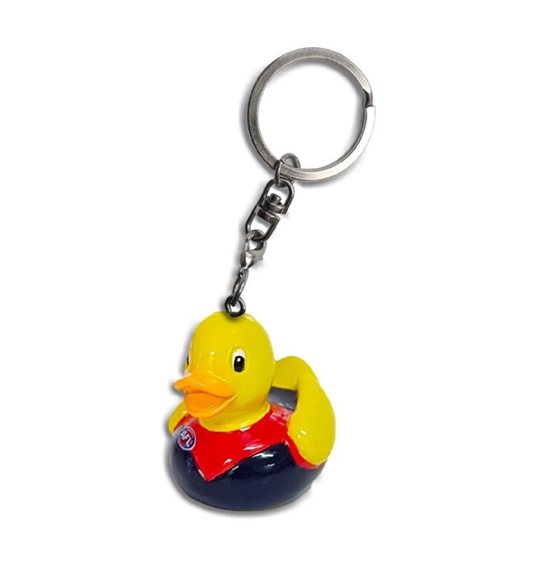 Melbourne Demons Official AFL Duck Novelty Keyring