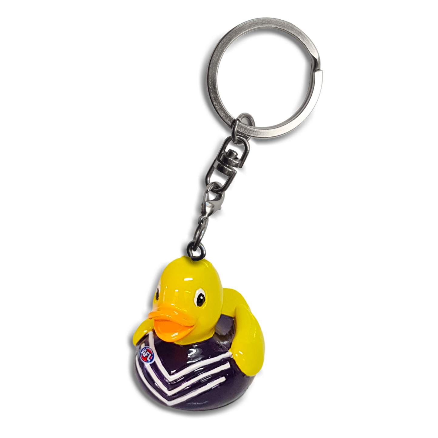 Fremantle Dockers Official AFL Duck Novelty Keyring