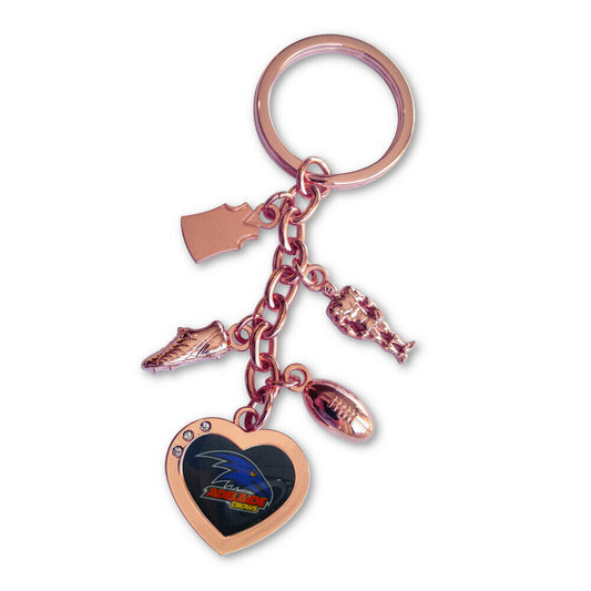 Adelaide Crows Charm Key Ring