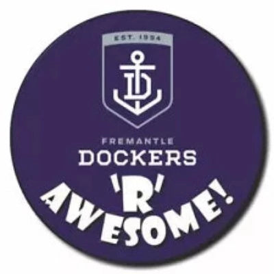 Fremantle Dockers Supporter Range - Awesome Badge