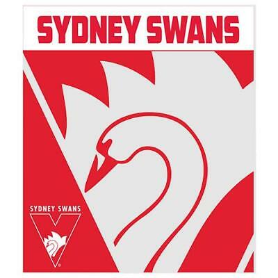 Sydney Swans Polar Fleece Throw Rug