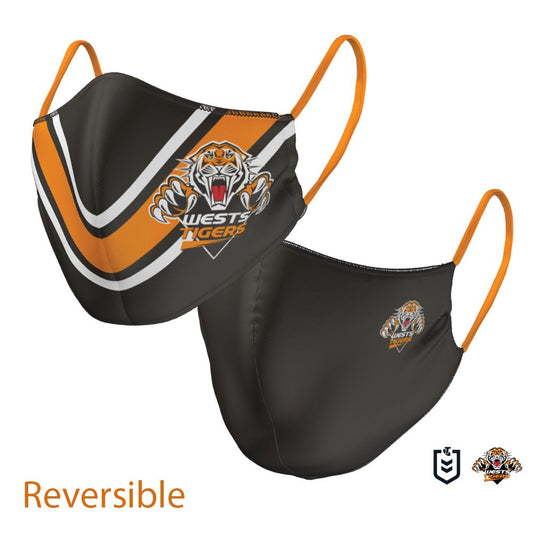 West Tigers Kids reversible mask